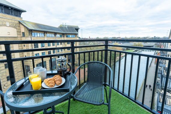 Balconies in some units!