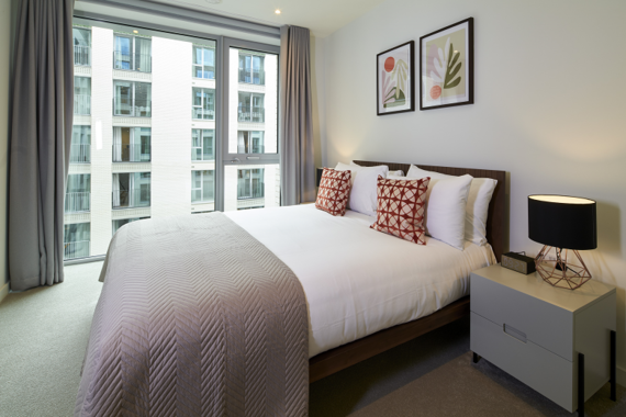 Spacious and comfortable double bedroom