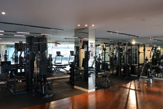Gym on site included!