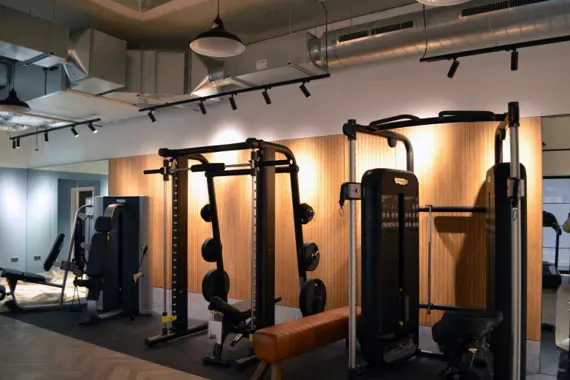 Gym on site included!