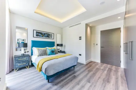 Spacious retreat with ample storage for your convenience