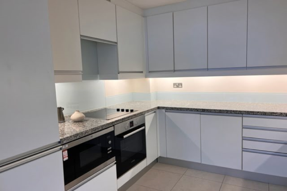 Fully equipped kitchen for convenient cooking and dining