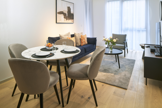 Relaxing lounge space featuring plush seating and a serene ambiance