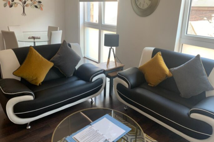 A lounge area to relax in
