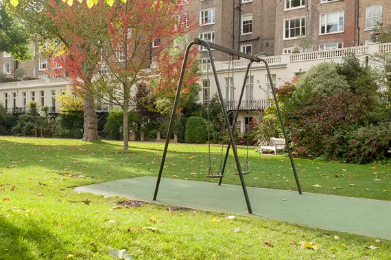 Access to large privately enclosed gardens makes family travel a pleasure