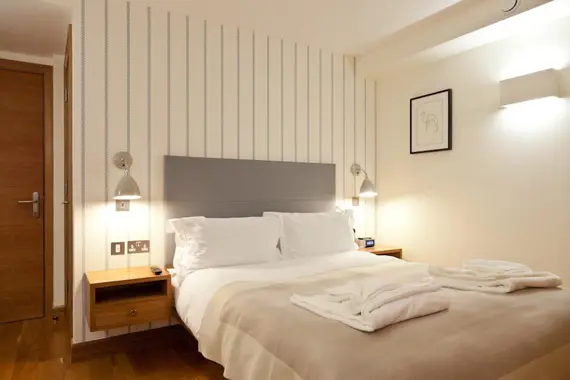 One of the comfortable and relaxing bedrooms