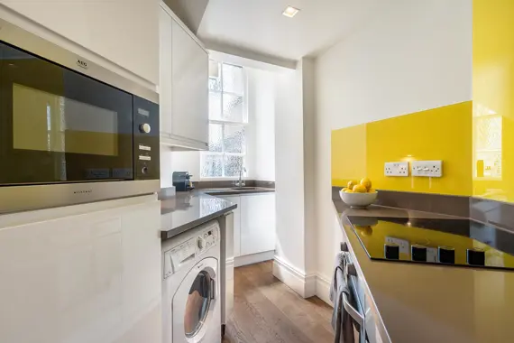 A well equipped and stylish kitchen