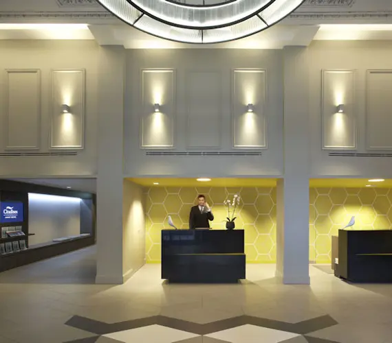 The Citadines Trafalgar Square foyer