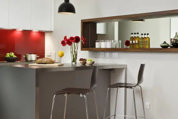 A fantastic, sleek kitchen