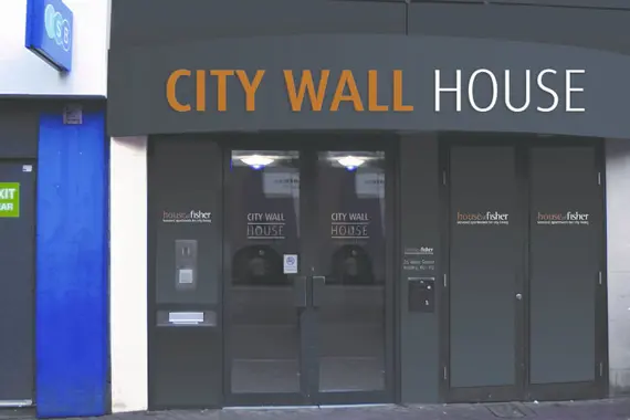 City Wall House exterior