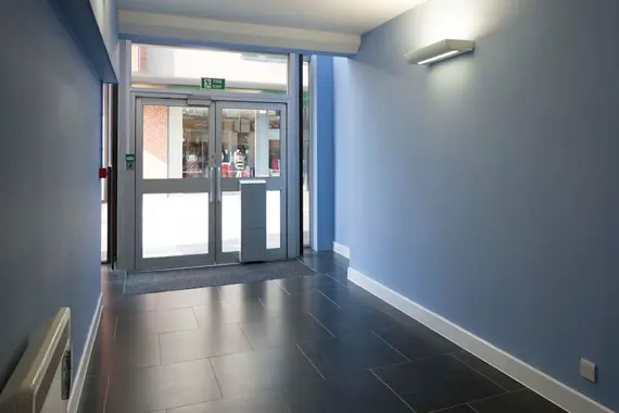 The Central House entrance lobby