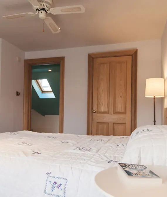 A cosy, comfortable bedroom