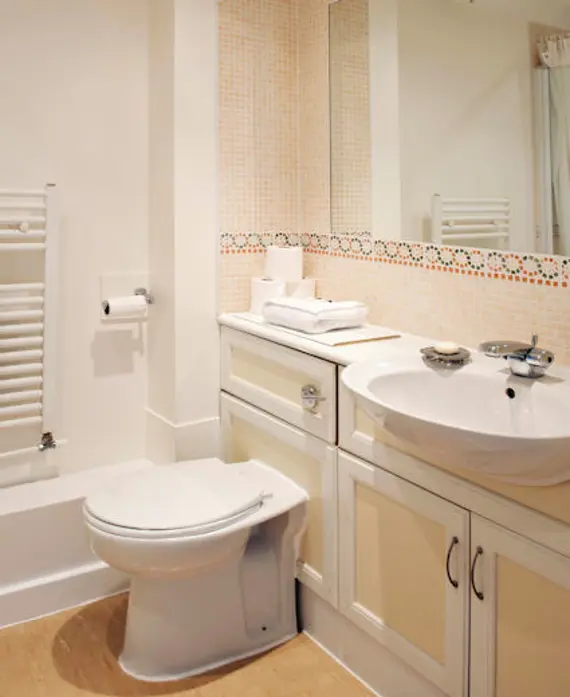 A modern bathroom at Market Rise