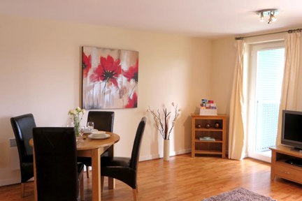 A bright and relaxing living area