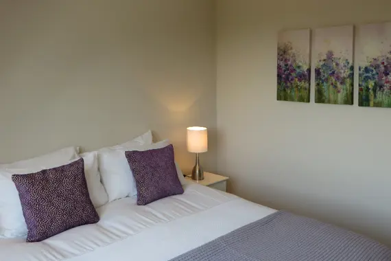 A cosy, relaxing bedroom