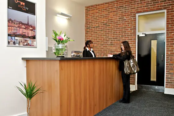 A warm welcome at Staycity Serviced Apartments Manchester