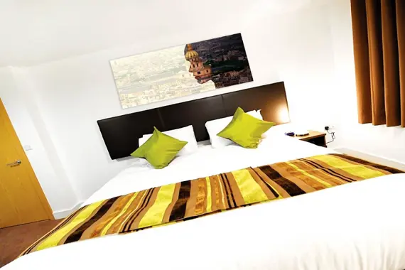 A comfortable bed at Staycity Liverpool Duke Street