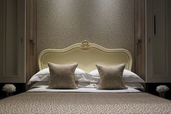 A comfortable master bedroom