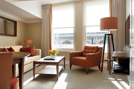 A light filled living area