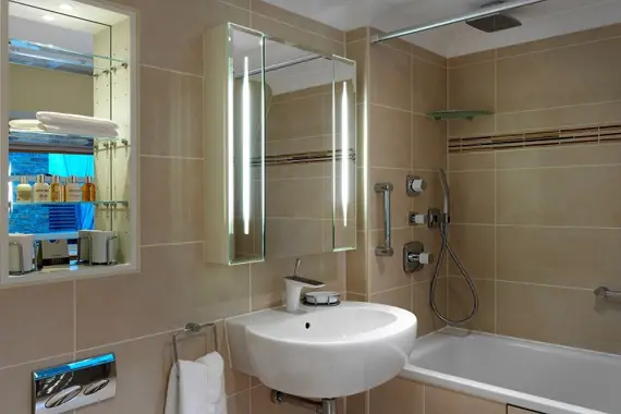 A stunning bathroom at Calico House