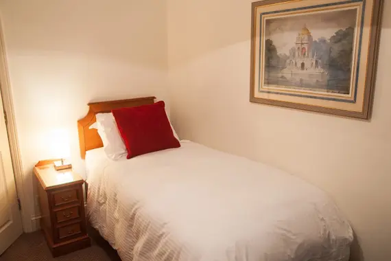 A single bedroom at Wraysbury Hall