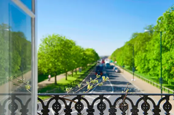 A majestic view from Craven House