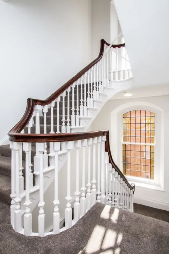 The amazing staircase at Beaufort House