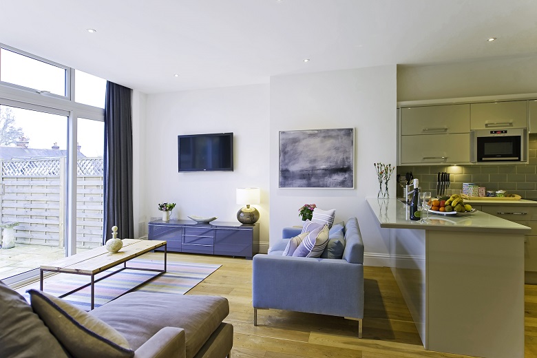 A stunning living area... The perfect family space