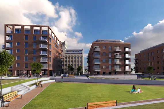 Ceres Apartments exterior and gardens