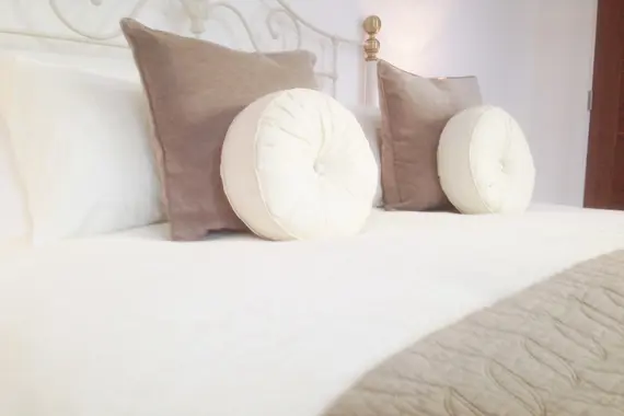 A relaxing, comfortable bedroom