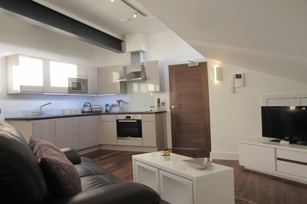 A spacious, homely living area