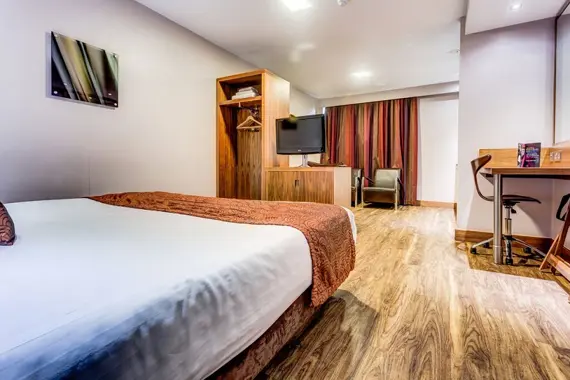 A modern, spacious apartment