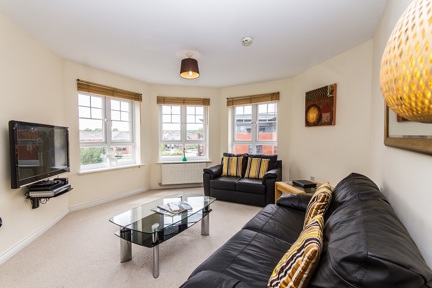 A super spacious living area