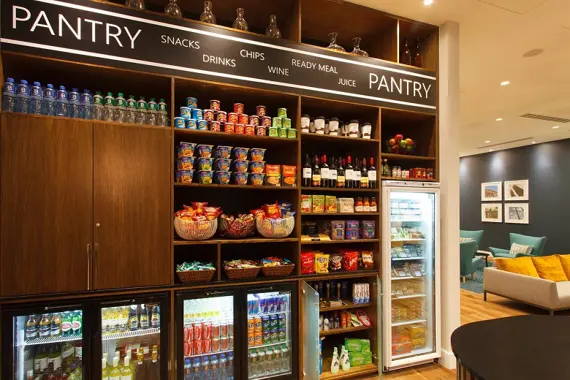 There is a well stocked onsite shop!